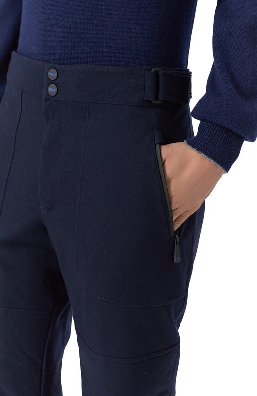 Кашемировые брюки Kiton UPKN090K0283H02 Синий  UPKN090K0283H02 Фото 5