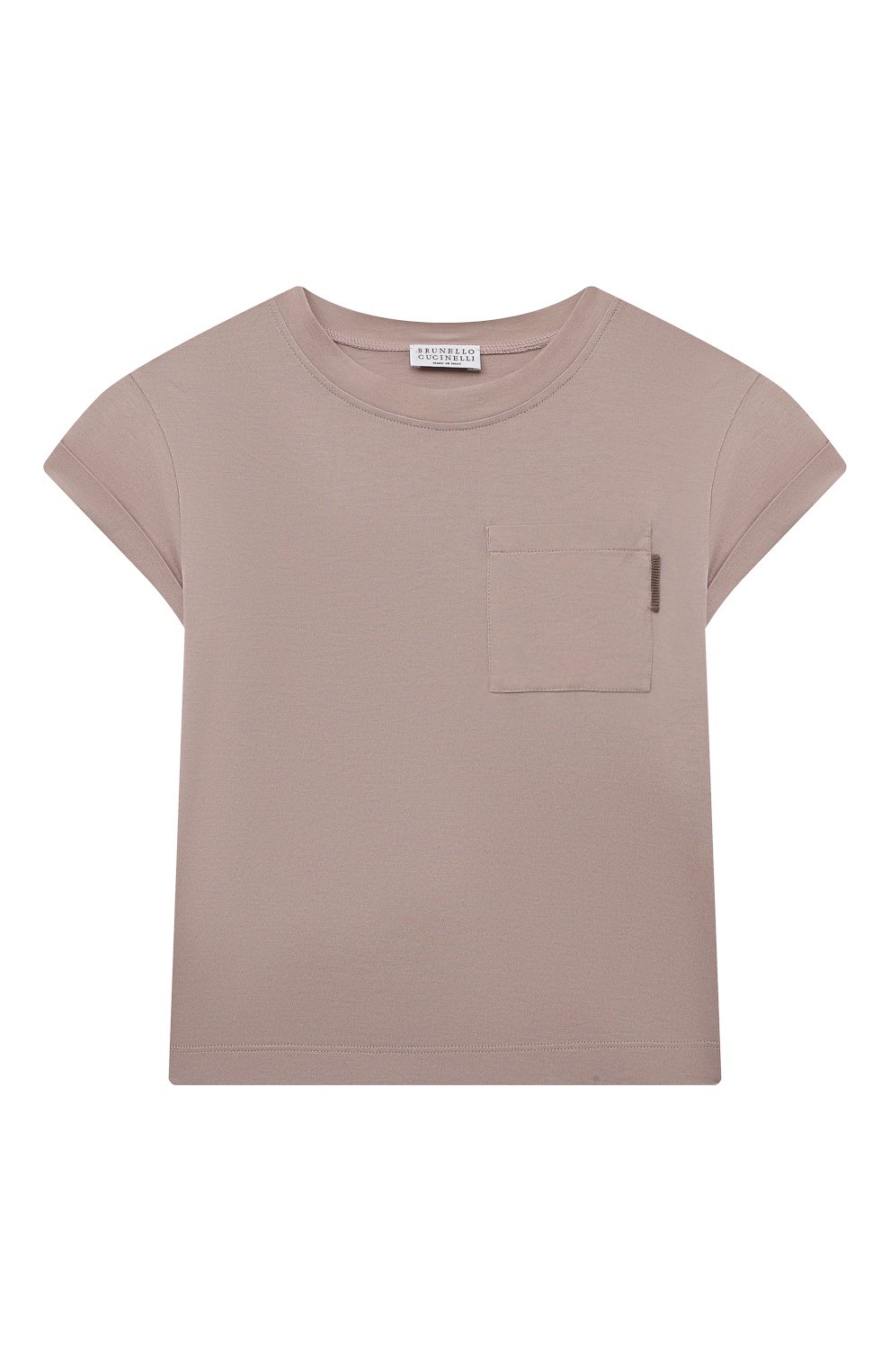 Хлопковая футболка BRUNELLO CUCINELLI, арт. B0A45T047B, фото 1