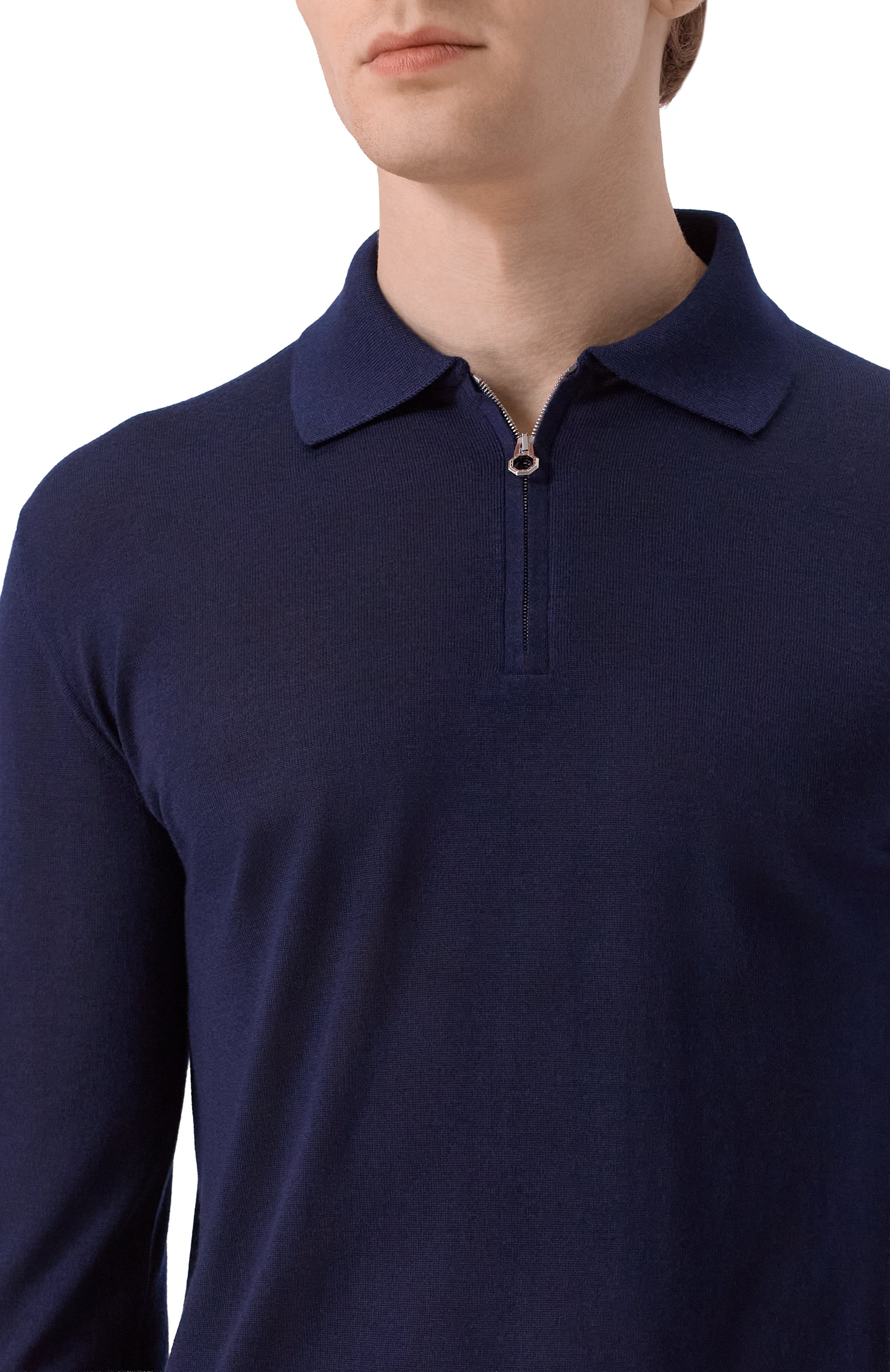 Поло из кашемира и шелка STEFANO RICCI, арт. KE03500P30/E25345, фото 5