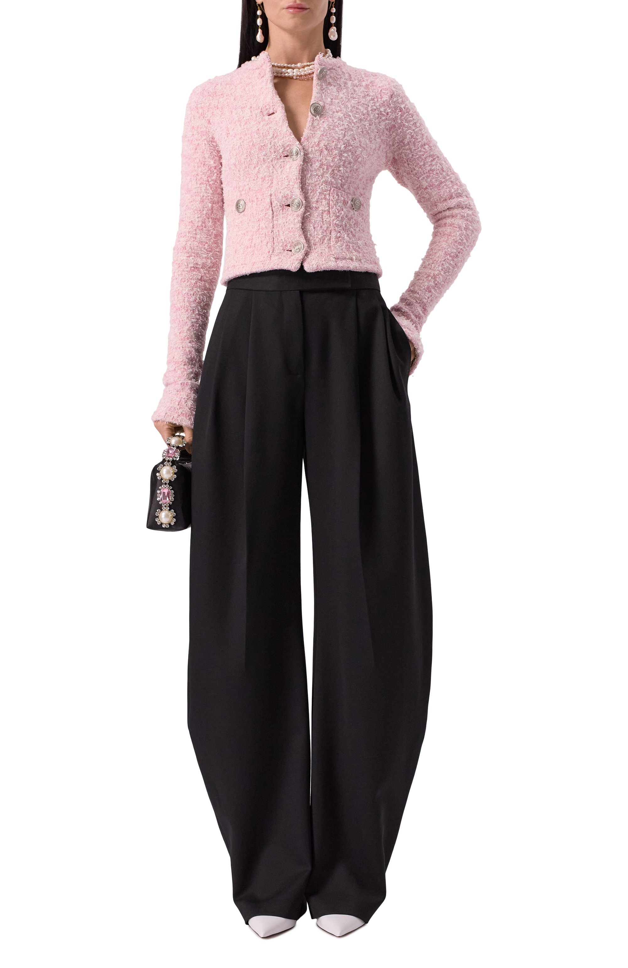 Шерстяные брюки THE ATTICO, арт. 250WCP00102/WWW046AA, фото 2