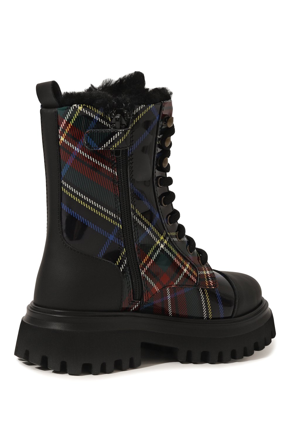 Кожаные ботинки DOLCE & GABBANA, арт. D11265/AB268, фото 3