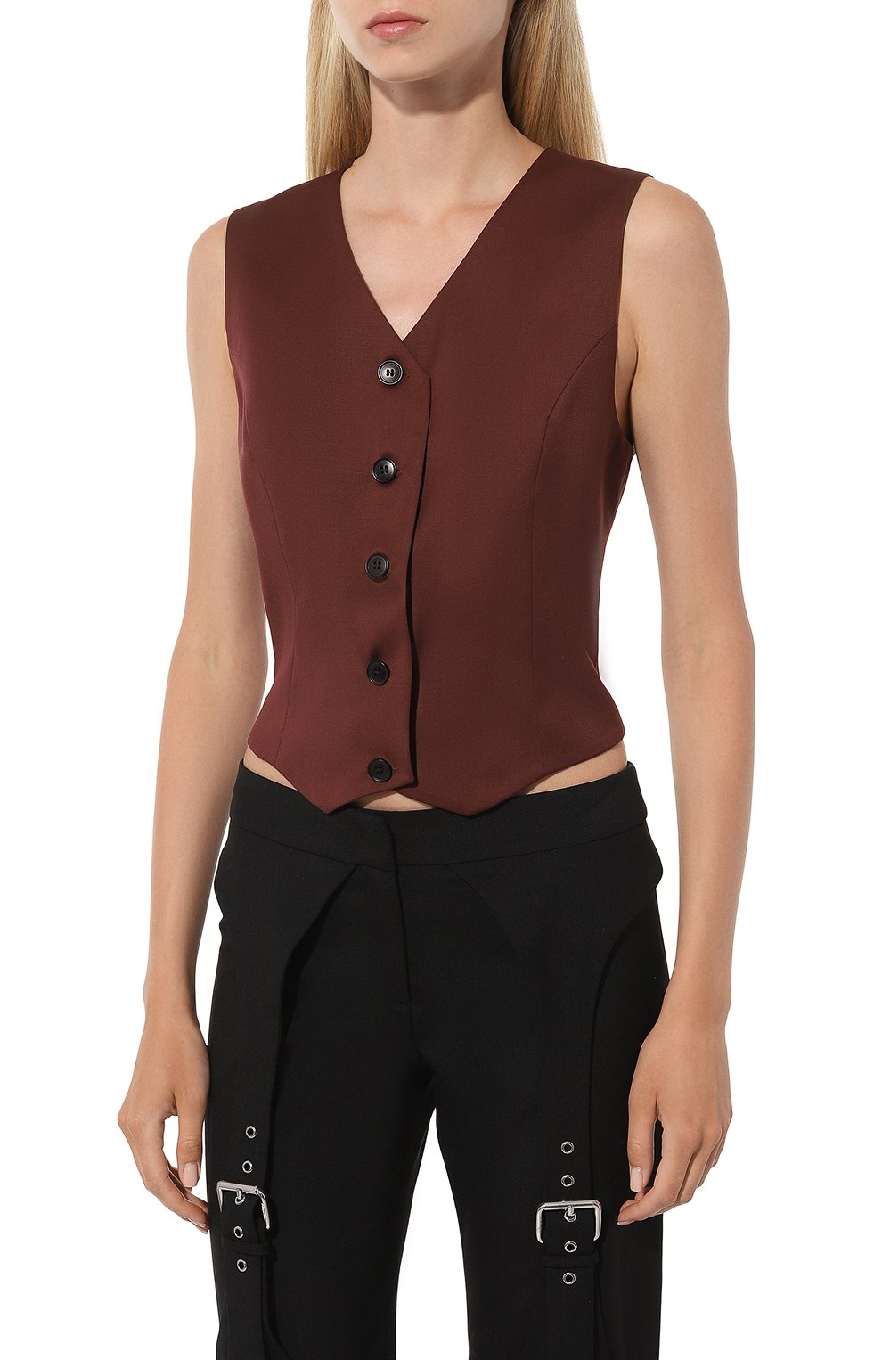 Шерстяной жилет LESYANEBO, арт. SS24/H-872/СR, фото 3