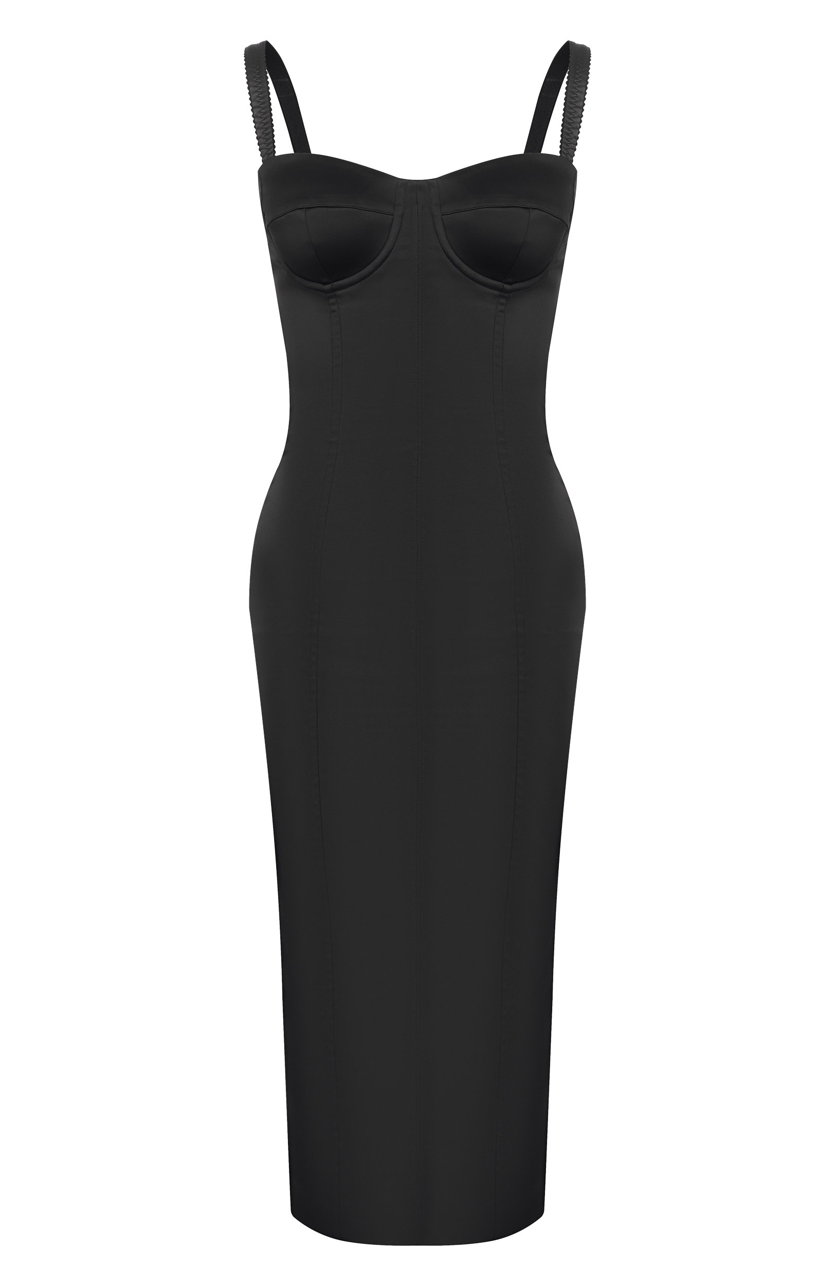 Платье DOLCE & GABBANA черного цвета по цене 336500 руб., арт. F60DGT/FURHM, фото 1 Платье DOLCE & GABBANA, арт. F60DGT/FURHM, фото 1