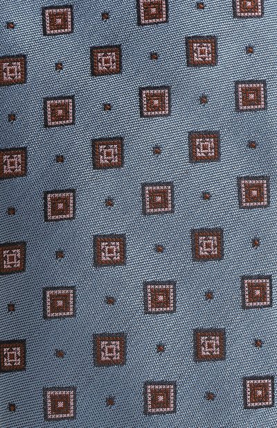 Шелковый галстук CANALI синего цвета по цене 17600 руб., арт. 18/HJ03654, фото 4 Шелковый галстук CANALI, арт. 18/HJ03654, фото 4