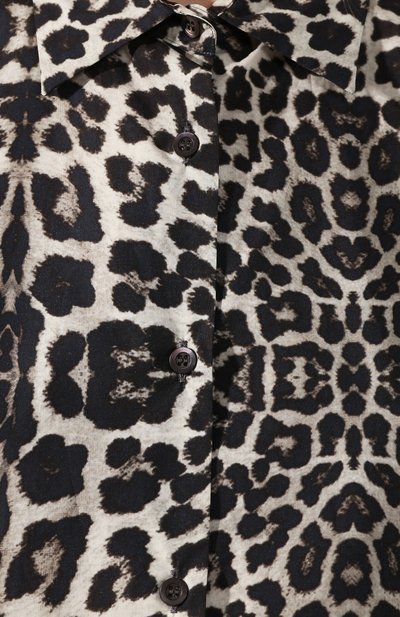 Хлопковая рубашка DRIES VAN NOTEN, арт. 201-10758-9006, фото 5