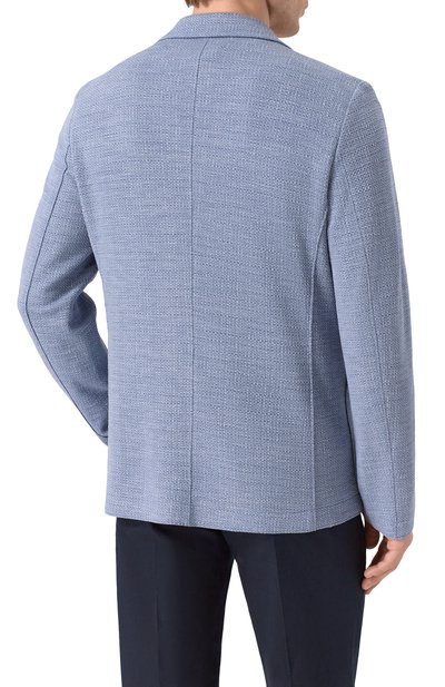 Пиджак из шерсти и шелка HARRIS WHARF LONDON, арт. CL8P22PPM/PPM, фото 4