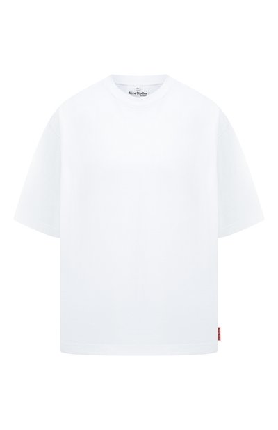 Женская хлопковая футболка ACNE STUDIOS, арт. AL0195