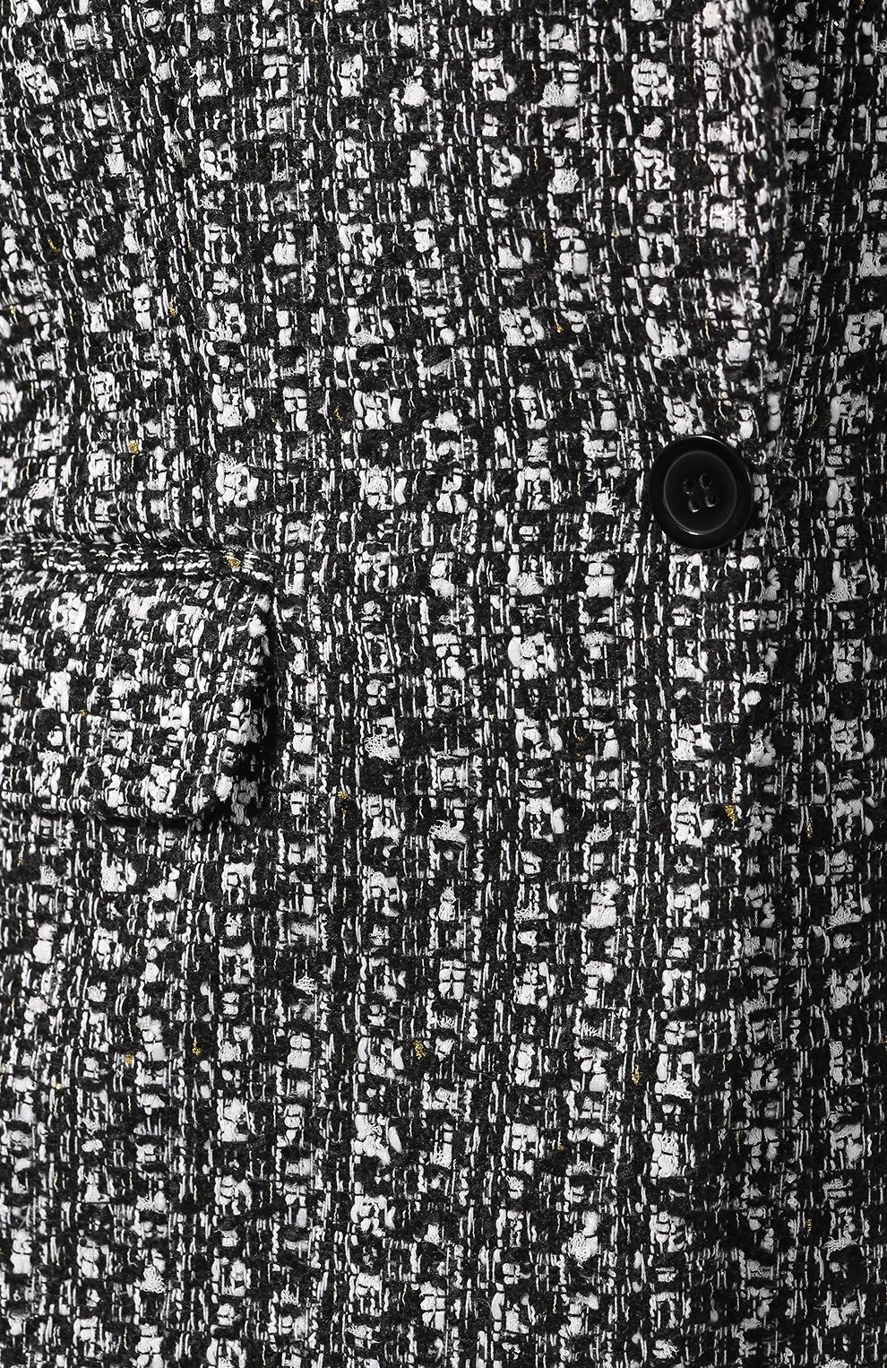 Жакет из вискозы SEVEN LAB черно-белого цвета по цене 26880 руб., арт. JTW2 20-0 black/white, фото 5 Жакет из вискозы SEVEN LAB, арт. JTW2 20-0 black/white, фото 5