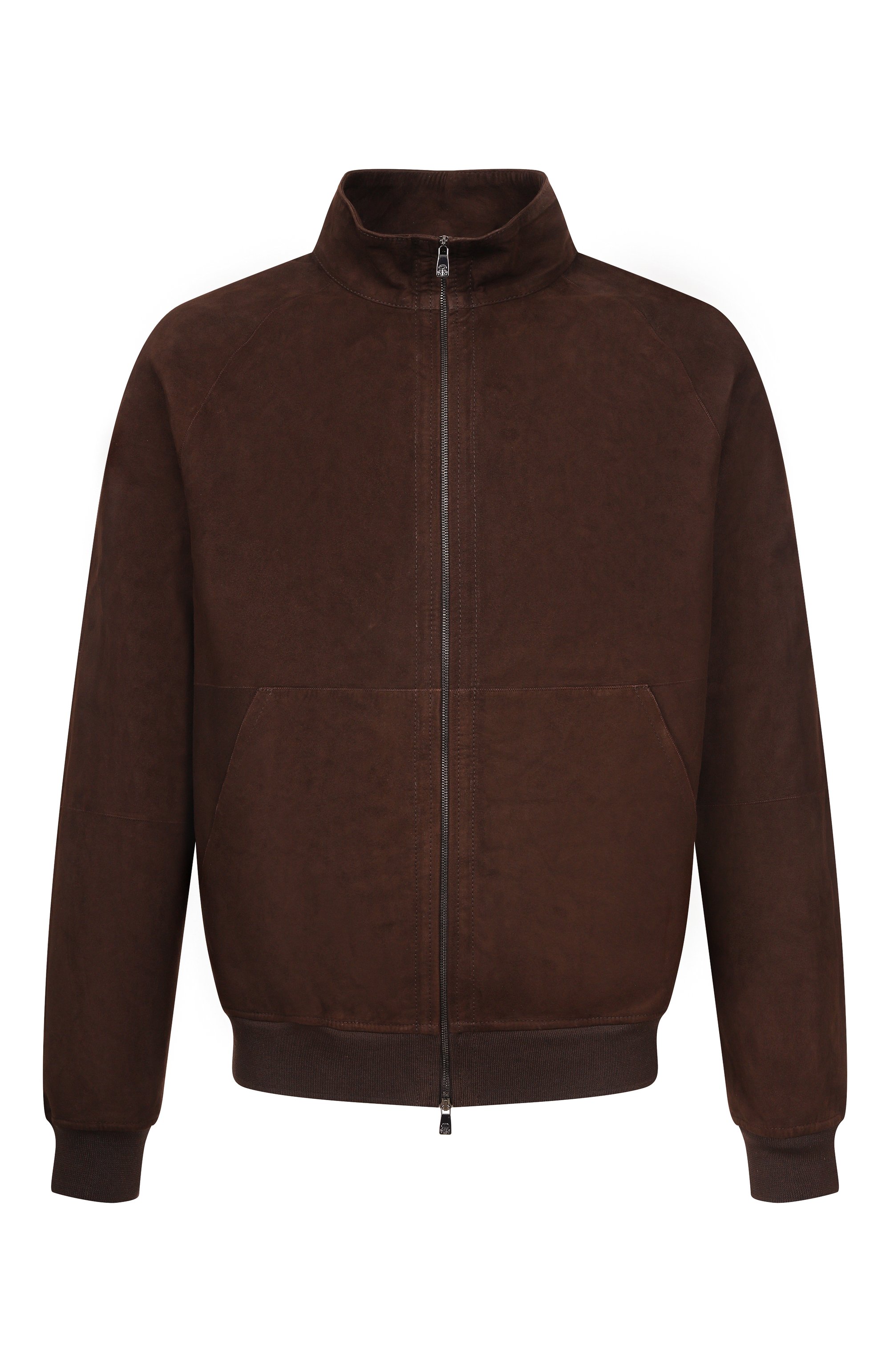 Замшевый бомбер CORNELIANI темно-коричневого цвета по цене 293000 руб., арт. 27L5A1/2720177, фото 1 Замшевый бомбер CORNELIANI, арт. 27L5A1/2720177, фото 1