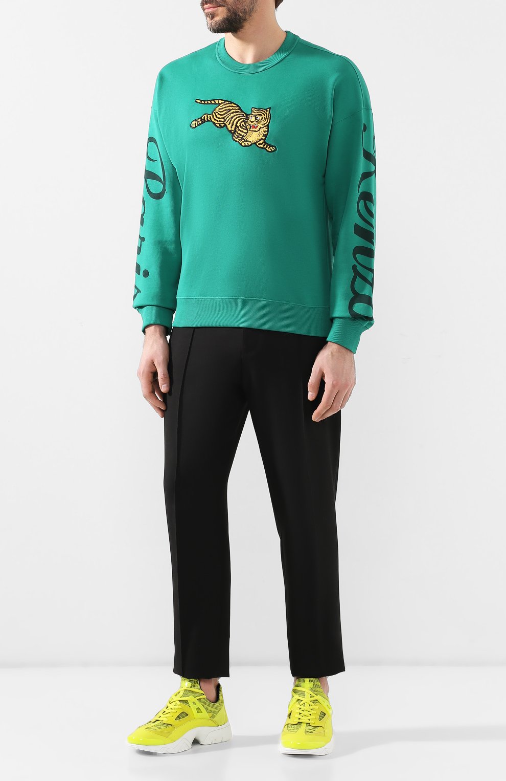 Хлопковый свитшот KENZO, арт. 5SW0904ME, фото 2