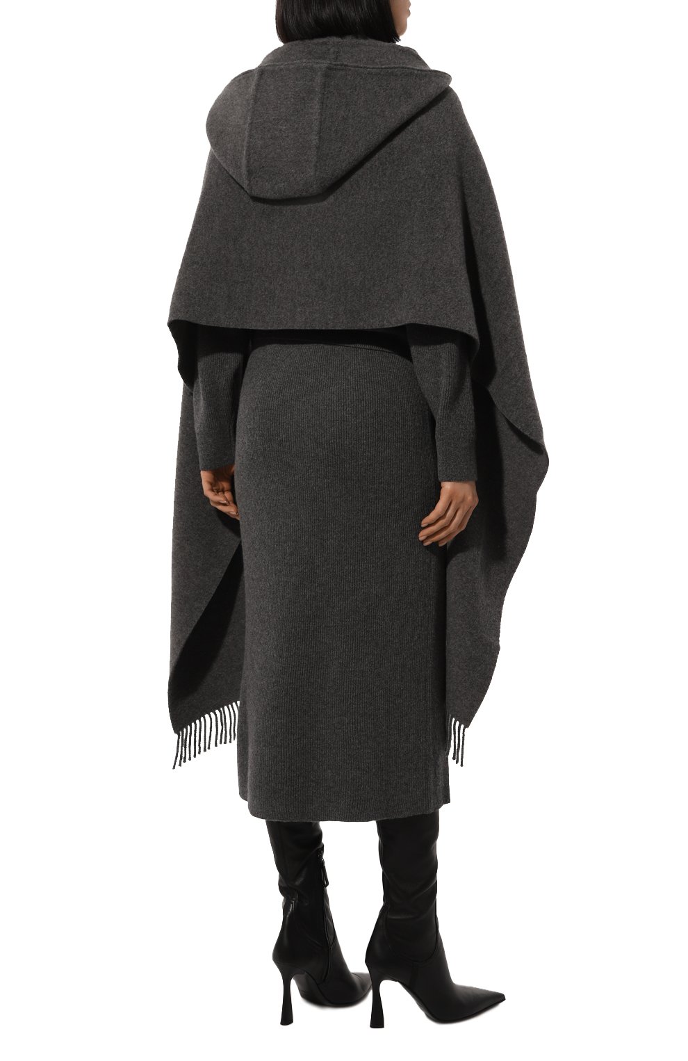 Накидка из шерсти и кашемира BRUNELLO CUCINELLI, арт. MSCDAGW83, фото 4