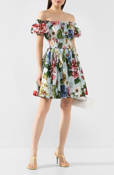 Хлопковое платье DOLCE & GABBANA, арт. F6H5QT/HS5GB, фото 2