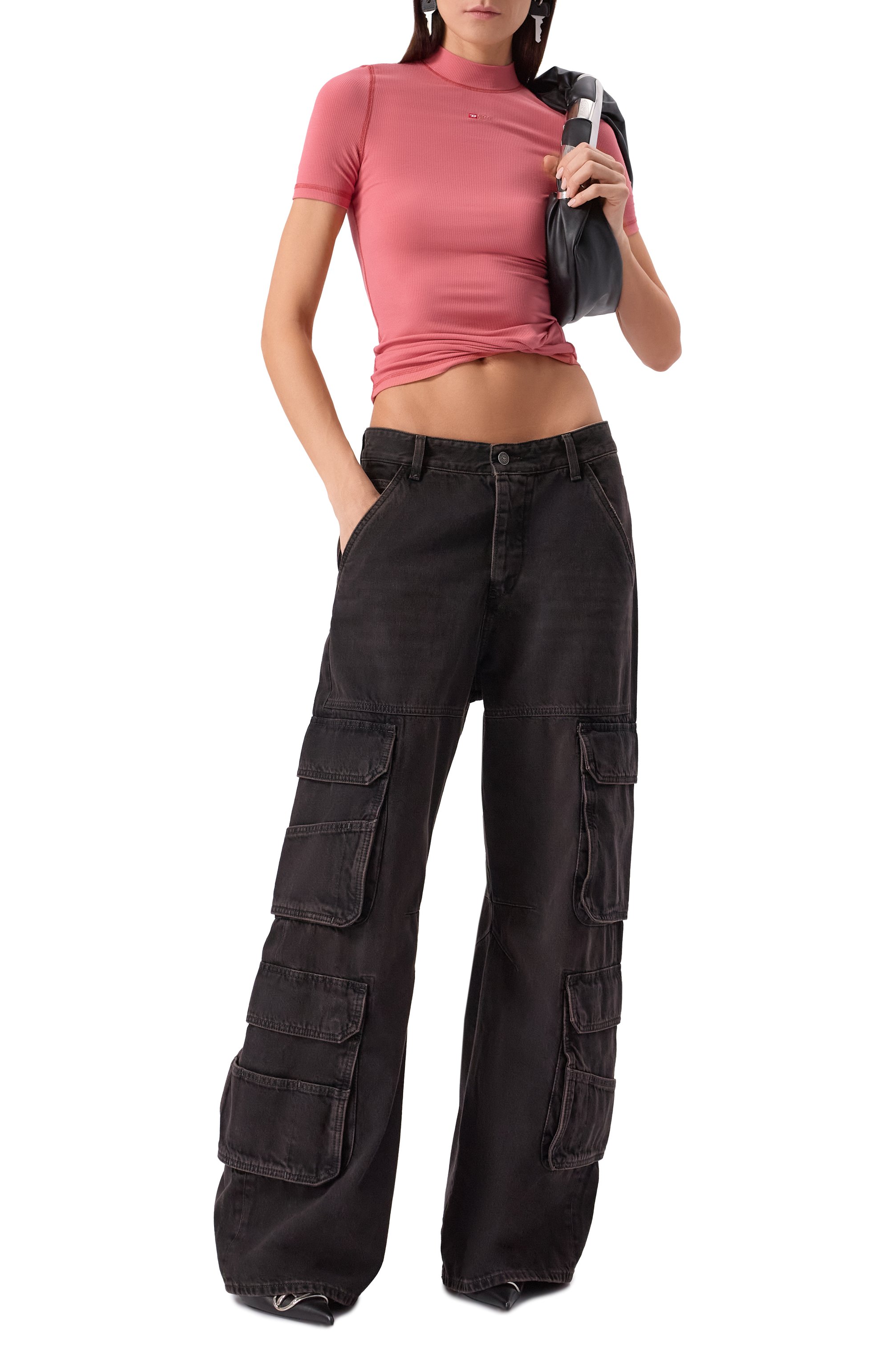 Топ из вискозы DIESEL, арт. A10398/0BLAN, фото 2