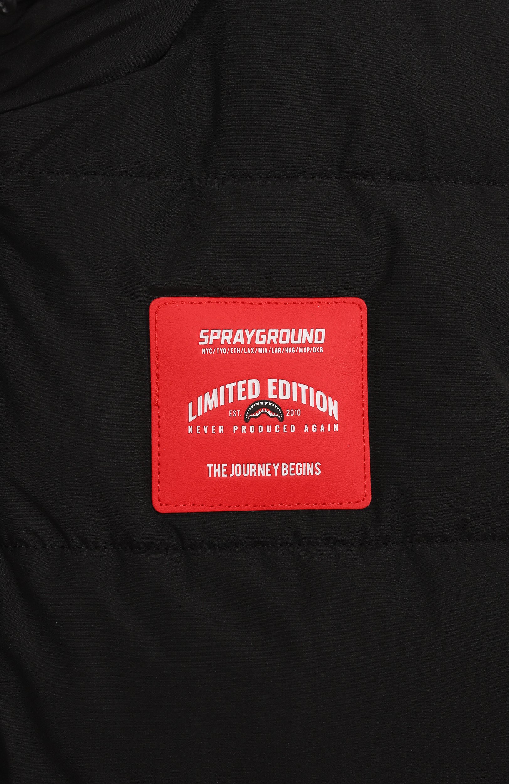 Двусторонний жилет SPRAYGROUND черного цвета по цене 29700 руб., арт. SPY1573/SPECIAL 0PS AIR CARG0 PADDED D0UBLE VEST_0, фото 3 Двусторонний жилет SPRAYGROUND, арт. SPY1573/SPECIAL 0PS AIR CARG0 PADDED D0UBLE VEST_0, фото 3