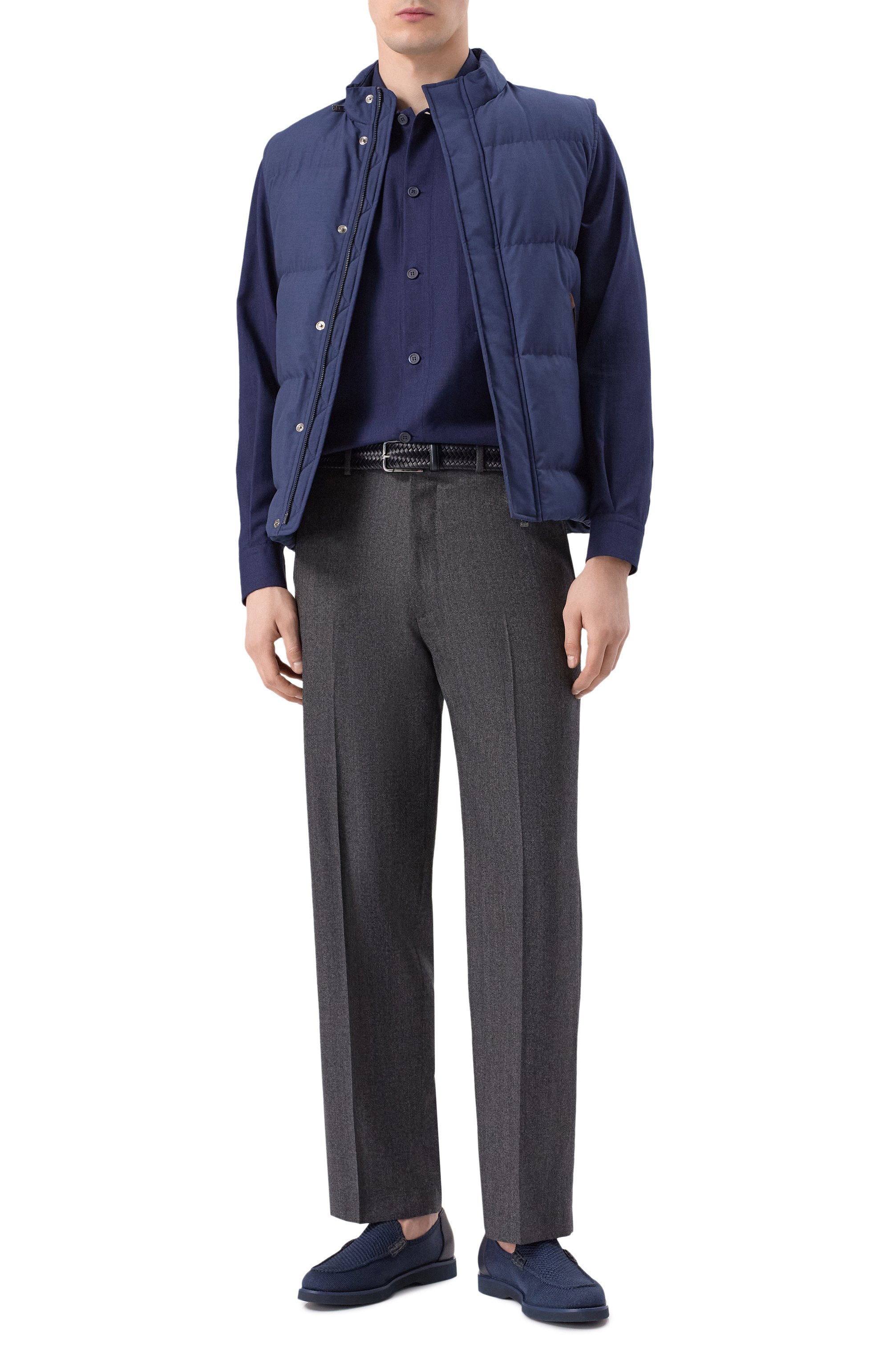 Рубашка из шерсти и шелка STEFANO RICCI, арт. SP007777/WKL04S, фото 2