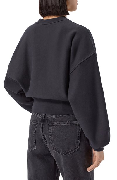 Хлопковый свитшот AGOLDE, арт. A7348, фото 4