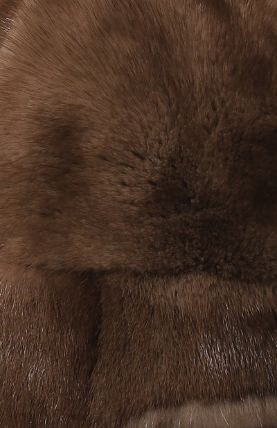 Меховая шапка-ушанка сандра из норки и соболя FURLAND, арт. 0139607410162600000, фото 3