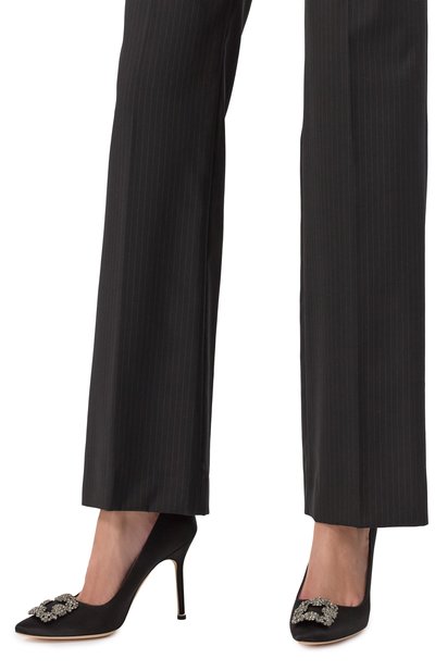 Текстильные туфли hangisi 105 MANOLO BLAHNIK, арт. 9XX-0664/SAT, фото 3