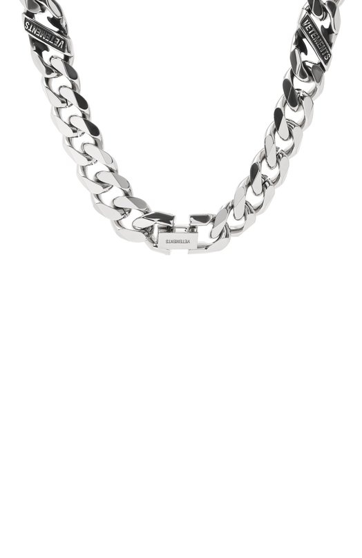 Колье VETEMENTS UH76NE850S Серебряный  UH76NE850S Фото 4
