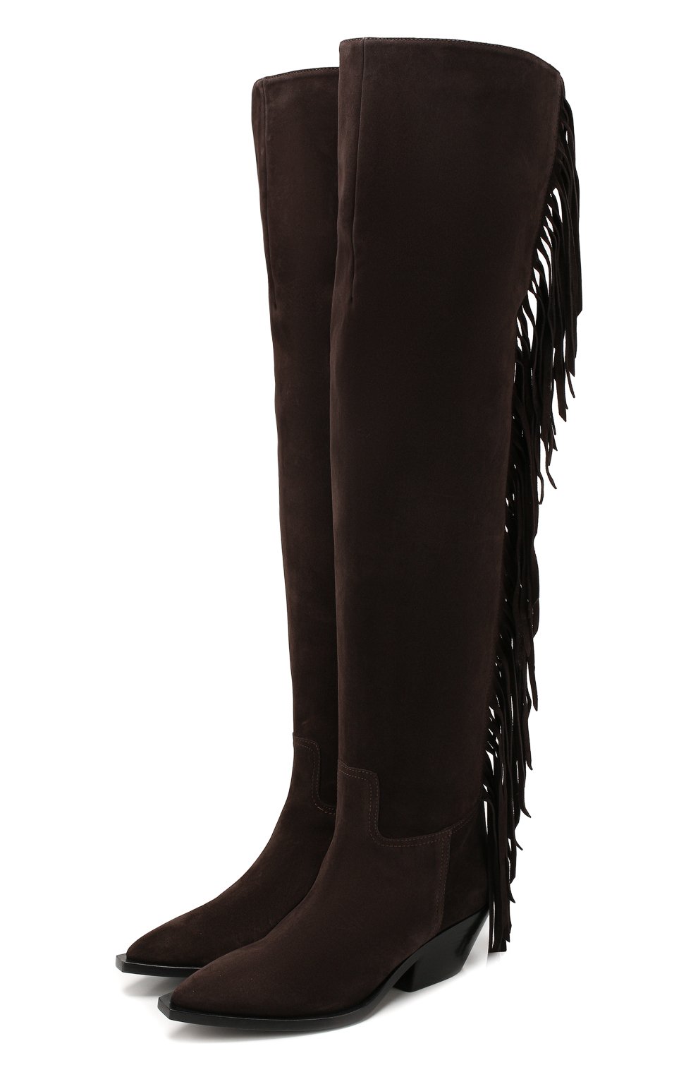 Замшевые ботфорты A.F.VANDEVORST, арт. 192 X4453-001, фото 1