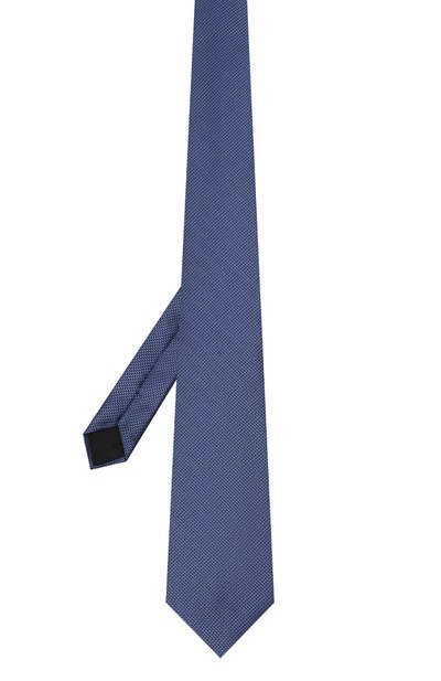 Шелковый галстук LANVIN синего цвета по цене 15000 руб., арт. TIE/2053, фото 3 Шелковый галстук LANVIN, арт. TIE/2053, фото 3