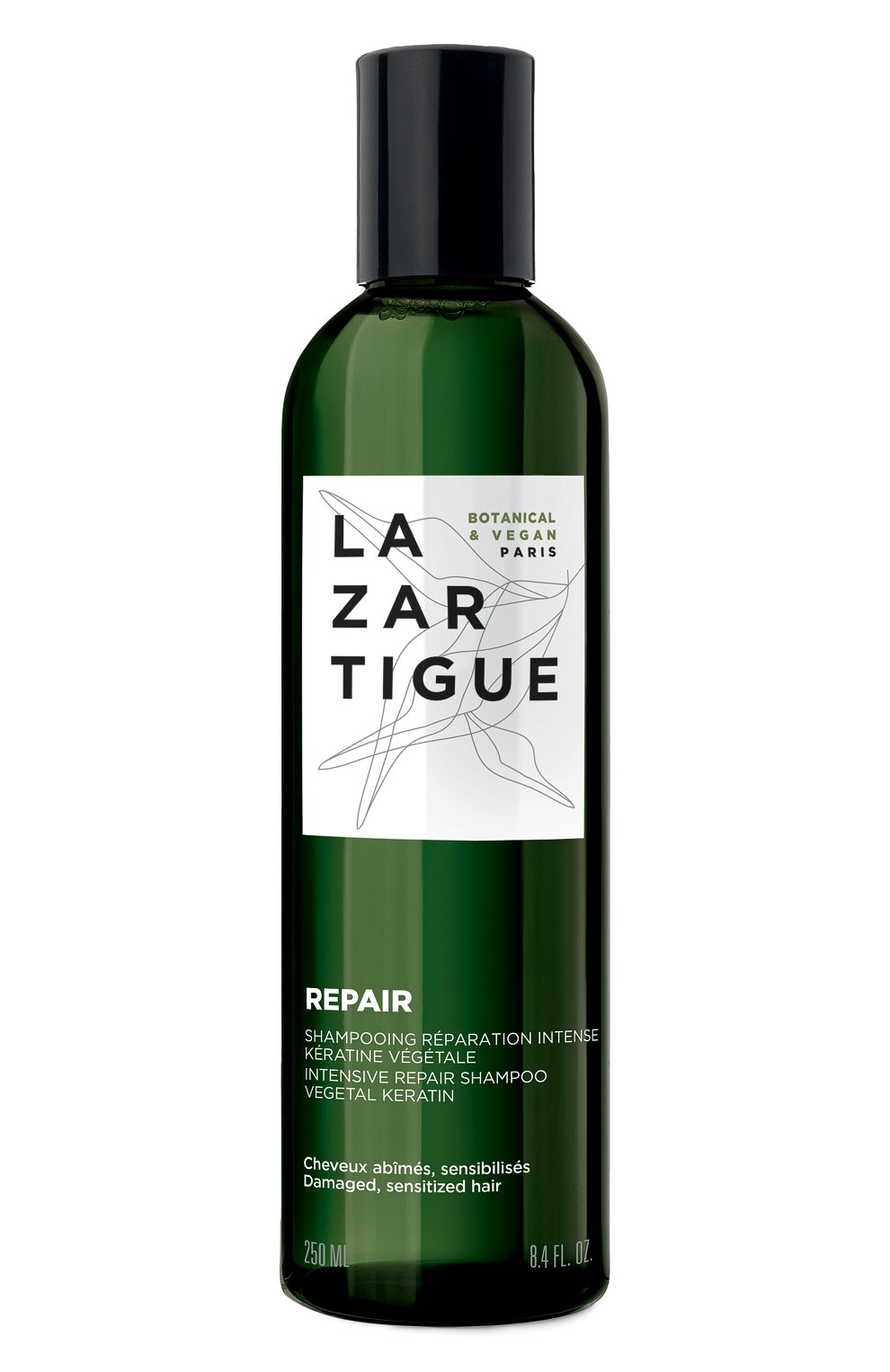 Интенсивный восстанавливающий шампунь (250ml) LAZARTIGUE бесцветного цвета по цене 3000 руб., арт. 10L01281B, фото 1 Интенсивный восстанавливающий шампунь (250ml) LAZARTIGUE, арт. 10L01281B, фото 1