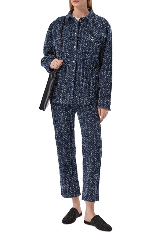 Замшевые сабо Premiata M7009/CAM0SCI0+STRASS Чёрный  M7009/CAM0SCI0+STRASS Фото 3