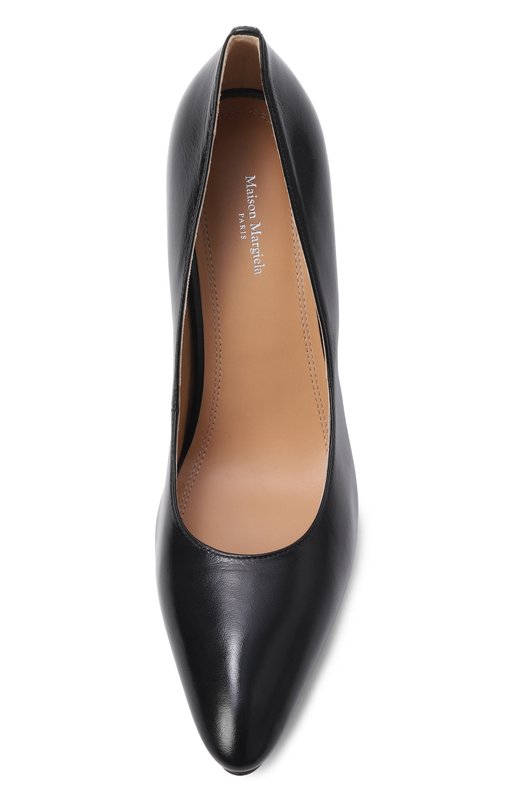 Кожаные туфли Heel-less 100 Maison Margiela S39WL0180/P7684 Чёрный  S39WL0180/P7684 Фото 6