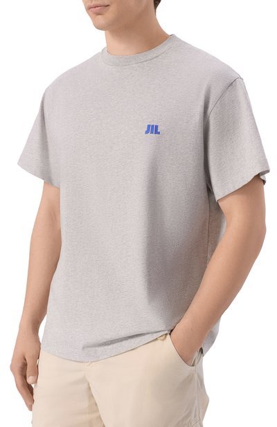 Хлопковая футболка JIL SANDER, арт. J22GC0283/J45048, фото 3