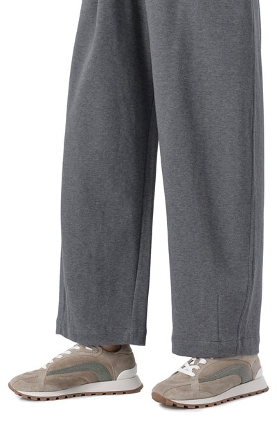 Замшевые кроссовки BRUNELLO CUCINELLI, арт. MZSFG2943, фото 3