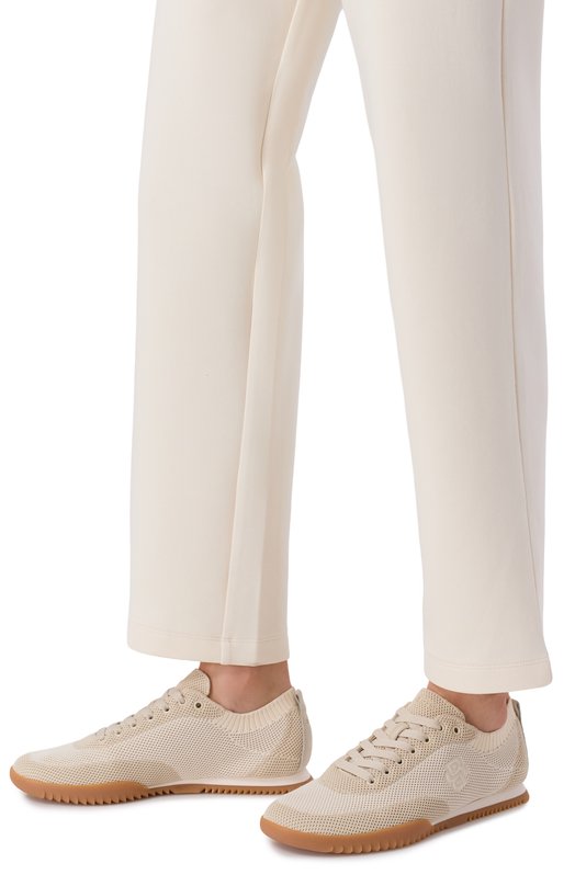 Текстильные кроссовки Carlynn BOSS 50563293 Бежевый  50563293 Фото 2