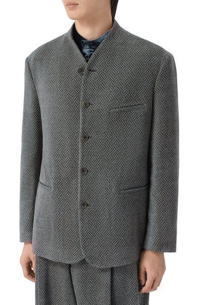 Пиджак из шерсти и вискозы GIORGIO ARMANI, арт. GM004464/TE23902, фото 3