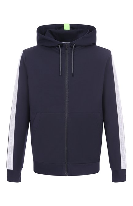 Мужской хлопковая толстовка BOGNER FIRE+ICE темно-синего цвета, арт. 84483697 | Фото 1 (Длина (для топов): Стандартные; Рукава: Длинные; Материал внешний: Хлопок; Драгоценные камни: Проставлено; Материал сплава: Проставлено)