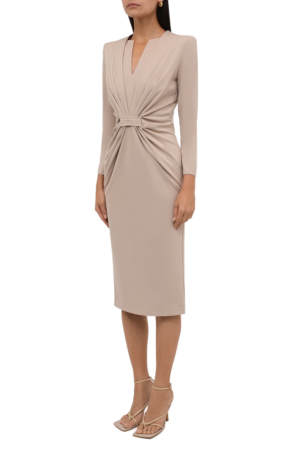 Платье из вискозы GIORGIO ARMANI, арт. 6KAA74/AJFBZ, фото 3