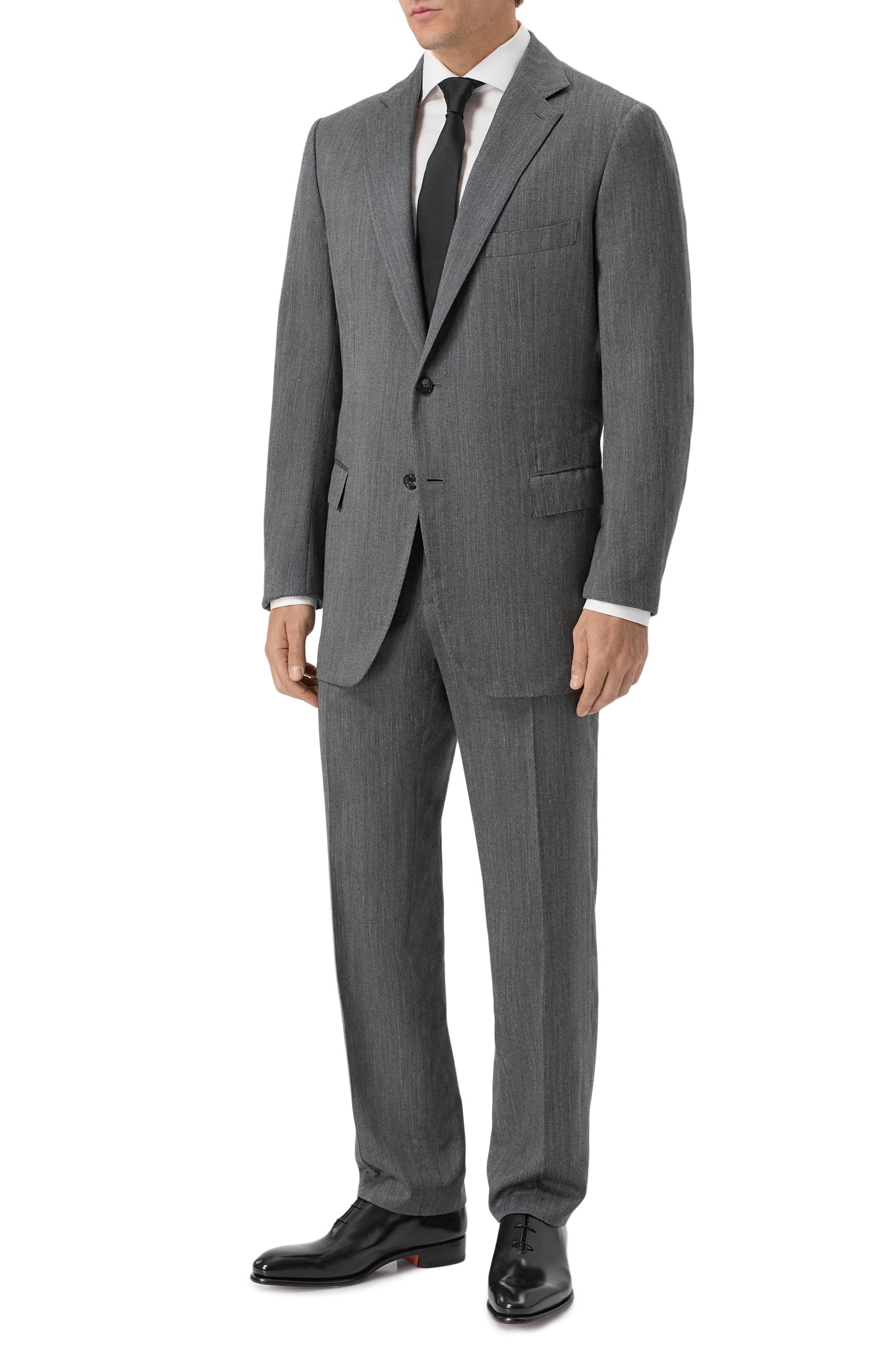 Костюм из кашемира и шелка KITON синего цвета по цене 2270000 руб., арт. UA81KK096227000/MTM/0021054, фото 1 Костюм из кашемира и шелка KITON, арт. UA81KK096227000/MTM/0021054, фото 1