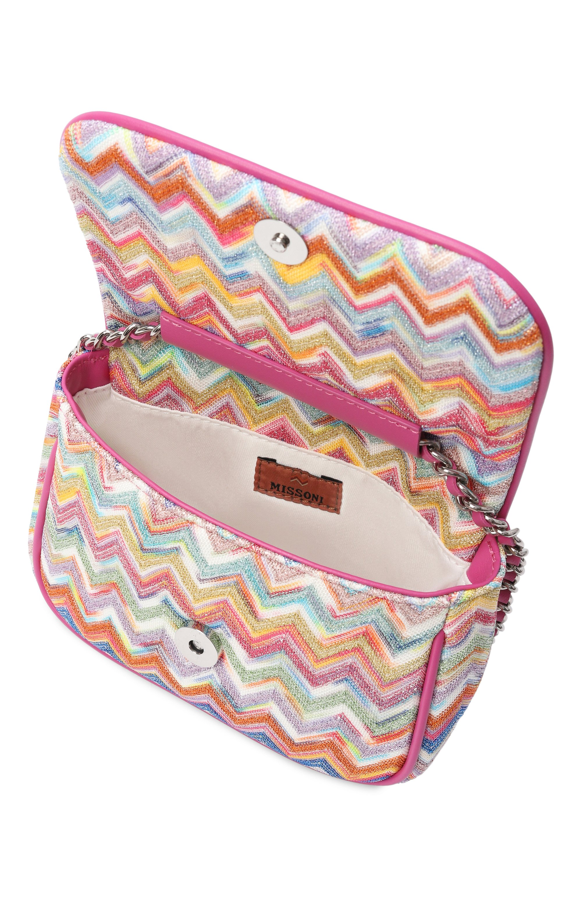 Сумка MISSONI разноцветного цвета по цене 31450 руб., арт. MY0B28/Q0107, фото 3 Сумка MISSONI, арт. MY0B28/Q0107, фото 3