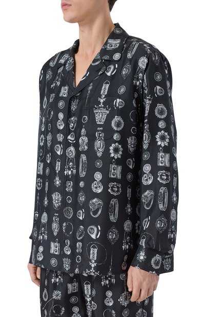 Шелковая сорочка DOLCE & GABBANA, арт. G5IF1T/IS1ZV, фото 3