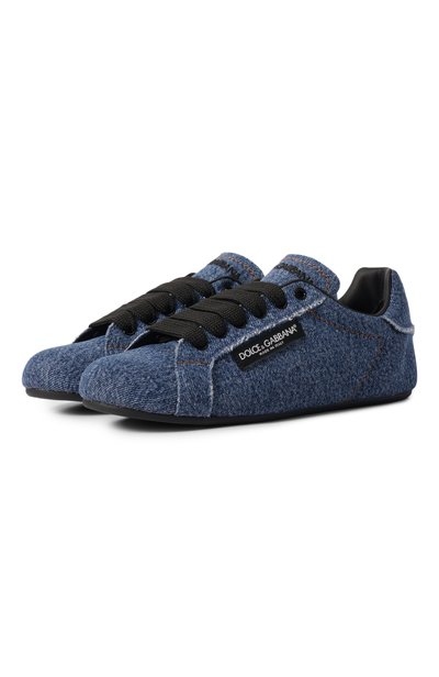 Женские джинсовые кроссовки portofino soft DOLCE & GABBANA, арт. CK2471/A0901