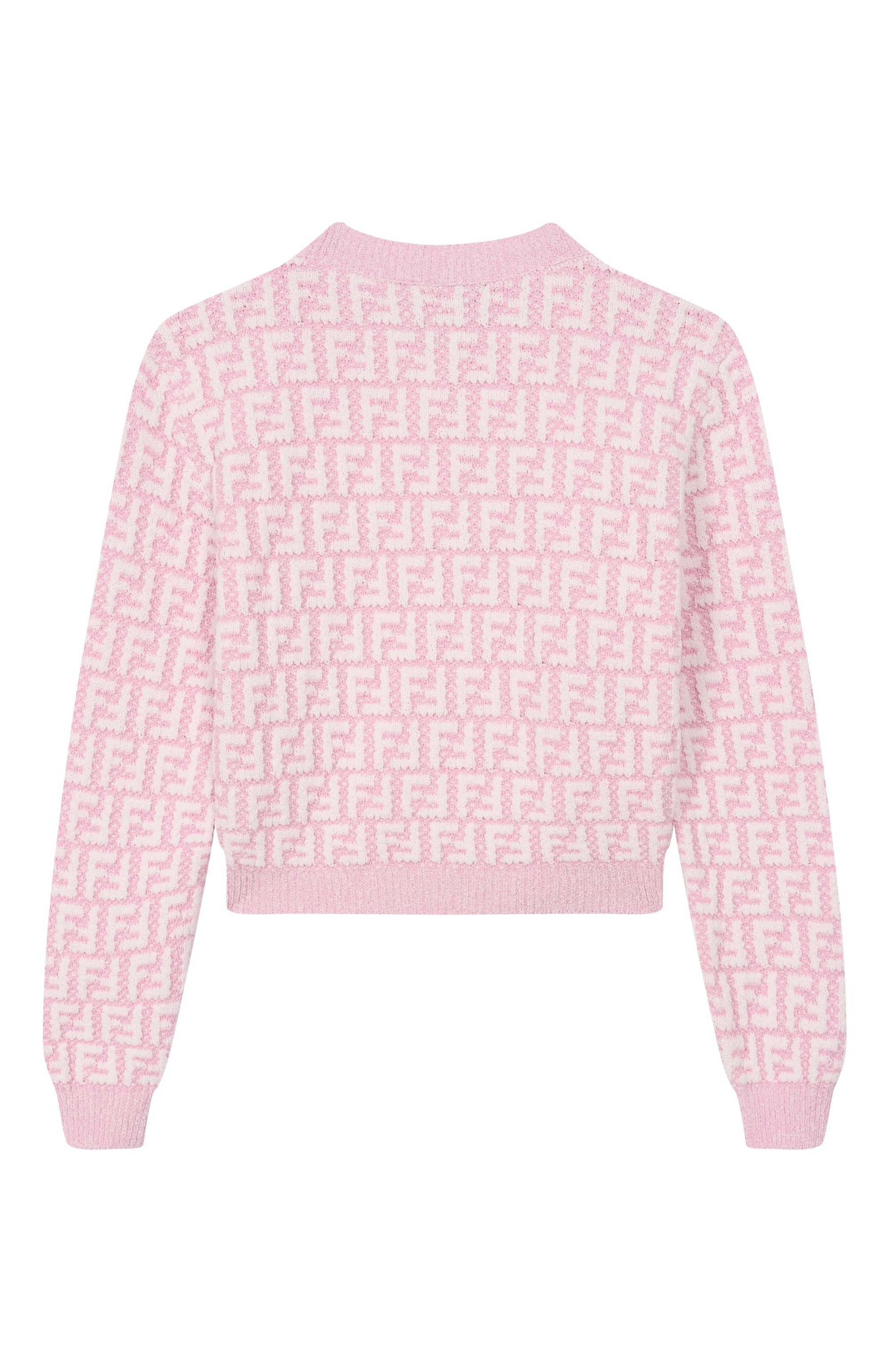 Кардиган из хлопка и вискозы FENDI, арт. JFG238/AVW7/3A-6A, фото 2