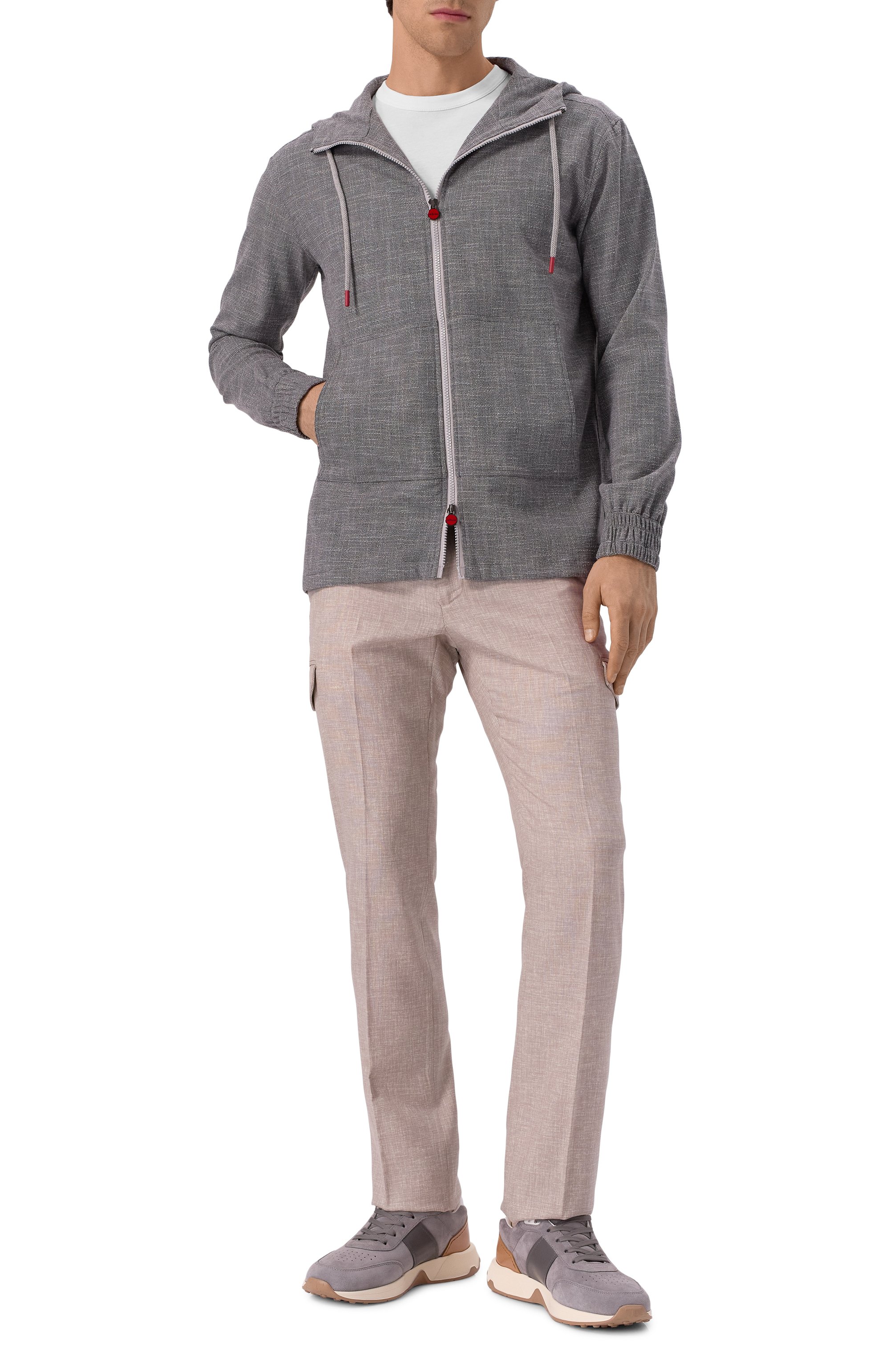 Толстовка из шерсти и шелка KITON, арт. UMC010K0615E05, фото 2