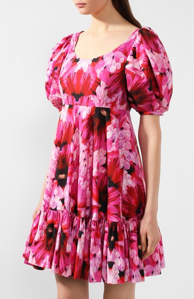 Хлопковое платье ALEXANDER MCQUEEN, арт. 610403/QCABB, фото 3