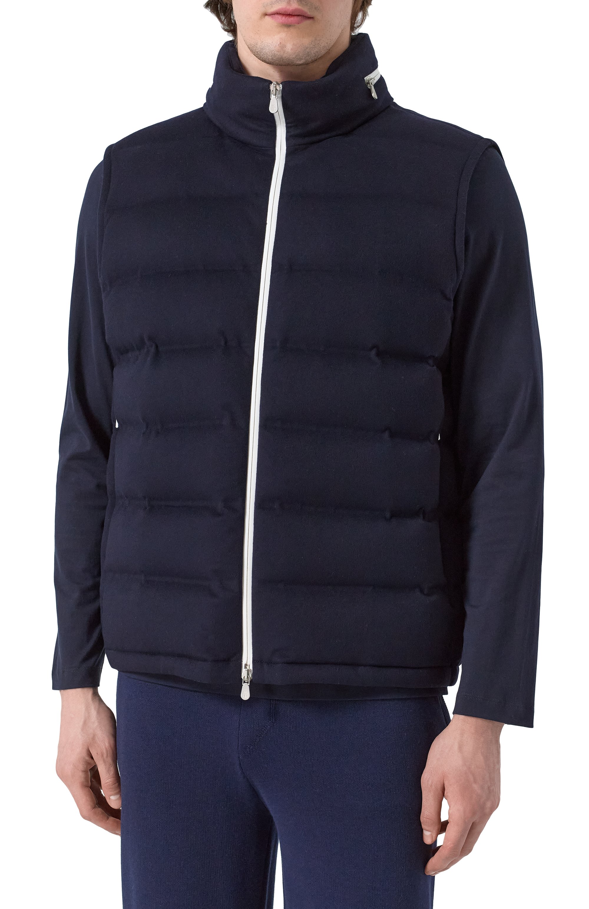 Пуховый жилет BRUNELLO CUCINELLI, арт. MM4631940, фото 3