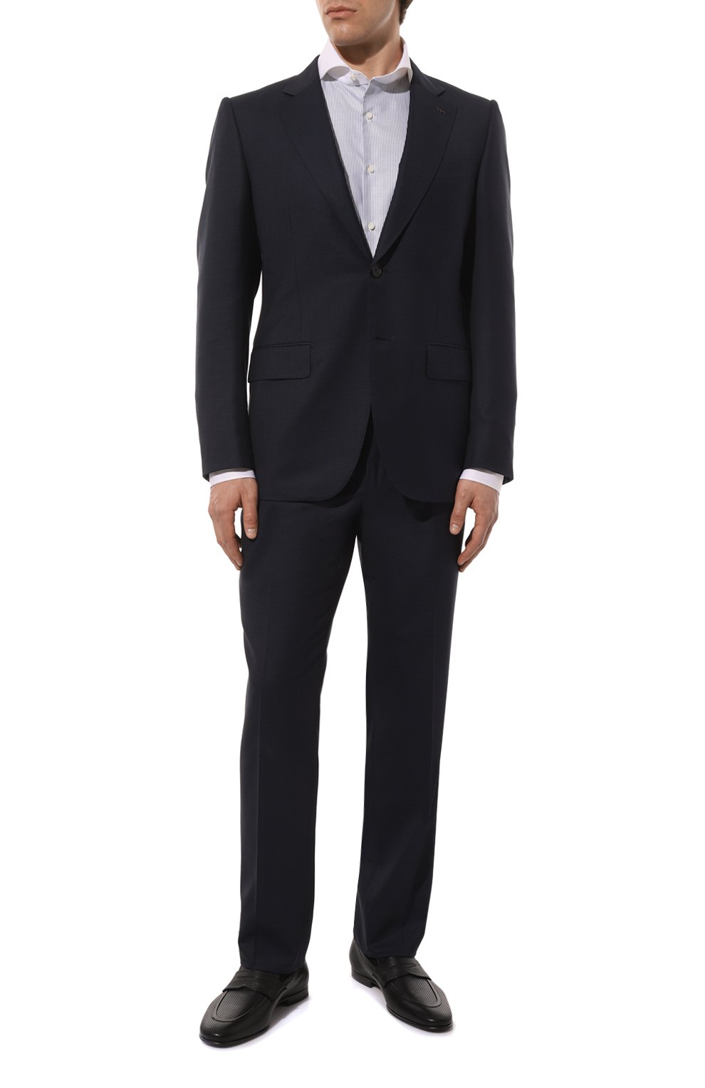 Кожаные пенни-лоферы BARRETT черного цвета по цене 59500 руб., арт. 131U016.3, фото 2 Кожаные пенни-лоферы BARRETT, арт. 131U016.3, фото 2