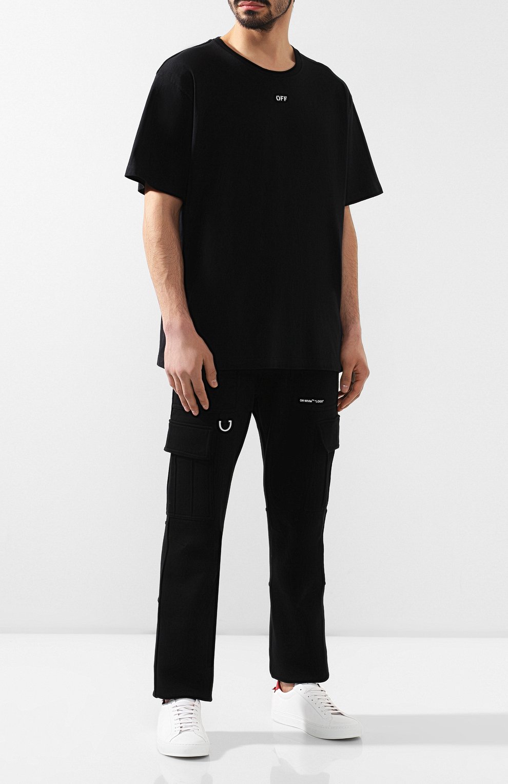 Хлопковая футболка OFF-WHITE, арт. 0MAA038S191850171088, фото 2