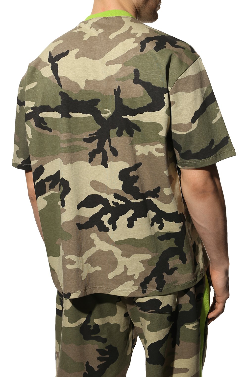 Хлопковая футболка DIEGO VENTURINO, арт. SS22-DV TS0 CAM0U, фото 4