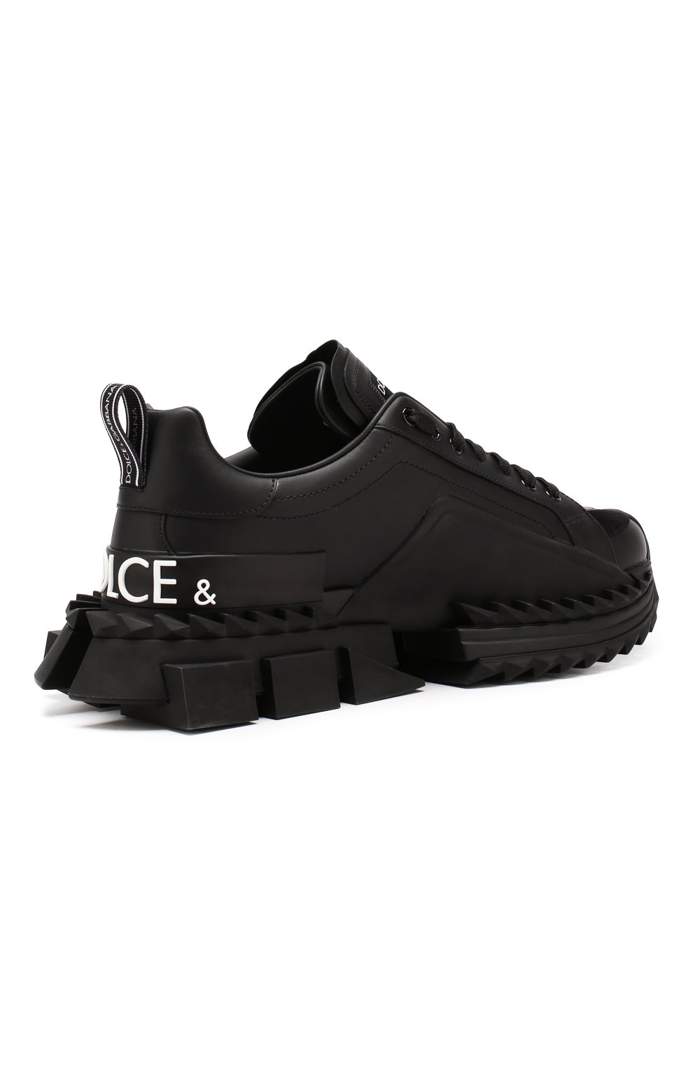 Кожаные кроссовки superking DOLCE & GABBANA, арт. CS1649/AZ672, фото 4