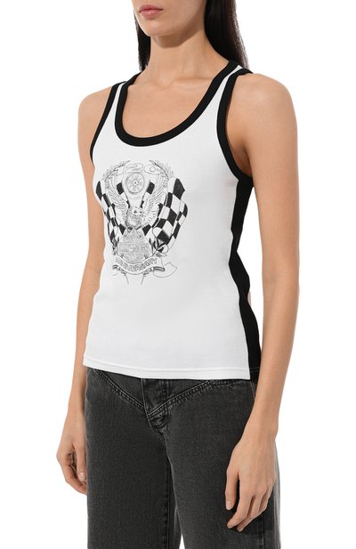 Майка 120th anniversary HARLEY-DAVIDSON белого цвета по цене 14070 руб., арт. 97496-23VW, фото 3 Майка 120th anniversary HARLEY-DAVIDSON, арт. 97496-23VW, фото 3