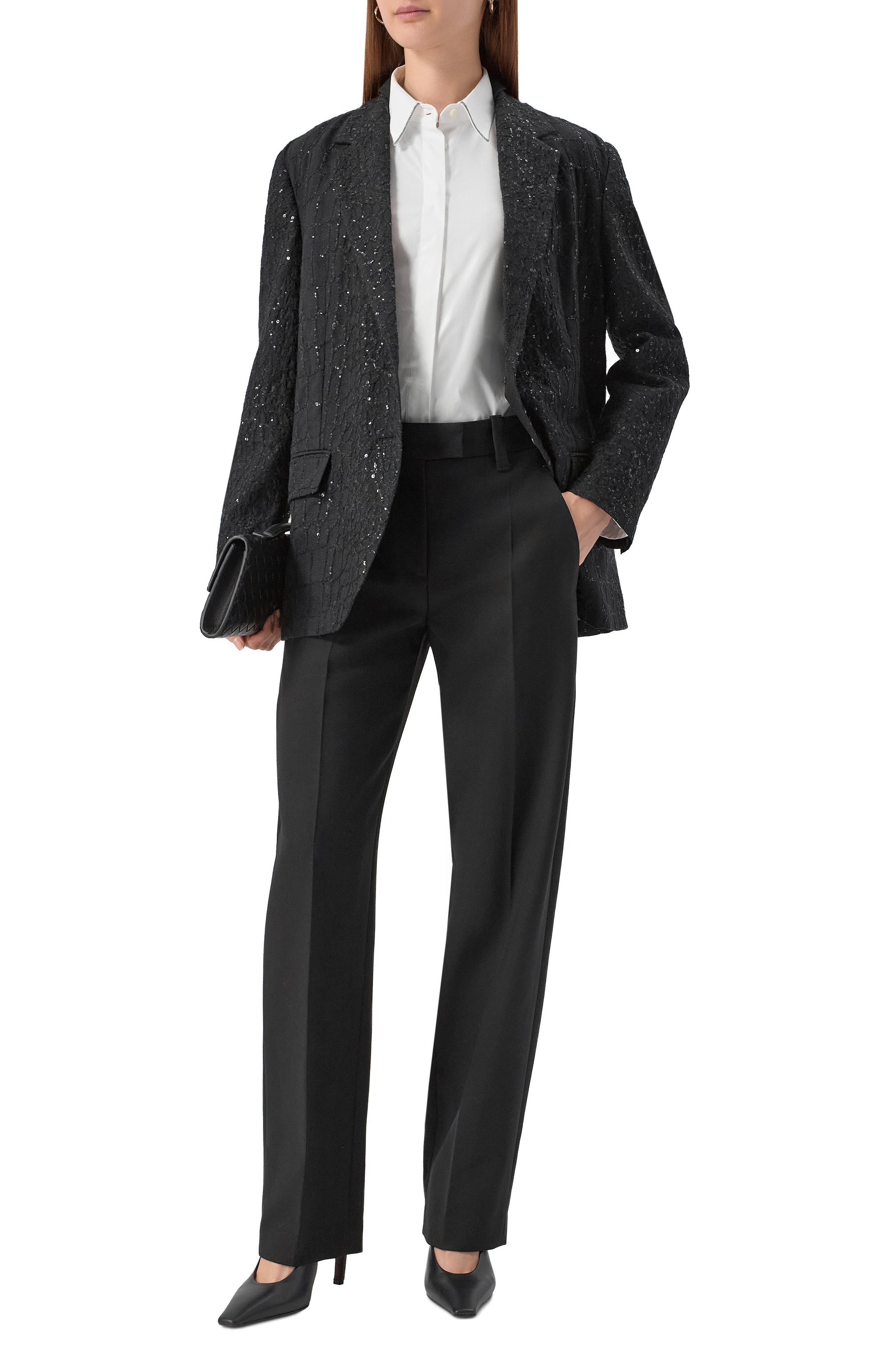 Шерстяной жакет BRUNELLO CUCINELLI, арт. MD9207392P, фото 2