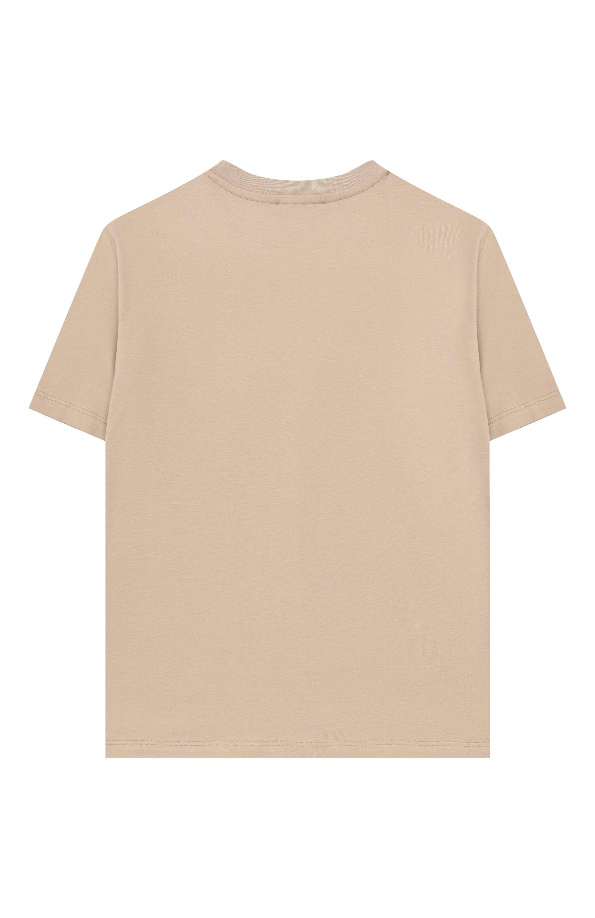 Хлопковая футболка MSGM KIDS, арт. S6MSJBTH240, фото 2