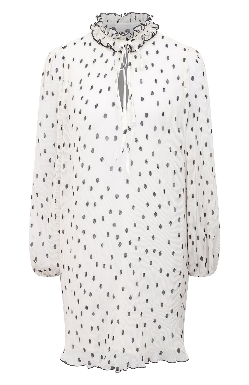 Платье GANNI белого цвета по цене 24600 руб., арт. F4893, фото 1 Платье GANNI, арт. F4893, фото 1